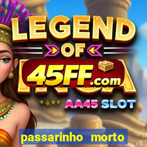 passarinho morto significado espiritual